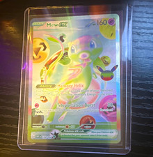 Mew EX (Full Art) 158/128 Pokemon TCG Holo Carta Pokemon Base Inglese HP 160