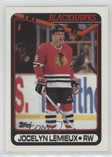 1990-91 Topps Jocelyn Lemieux #237 5sb