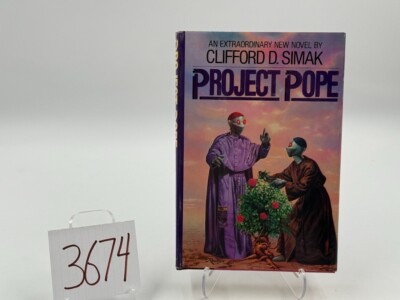 Clifford D. Sima k, Project Pope, HC DJ BCE Del Rey 1981