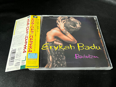 Erykah Badu Baduizm Debut Made in Japan OBI CD (Kedar 1997) R&B