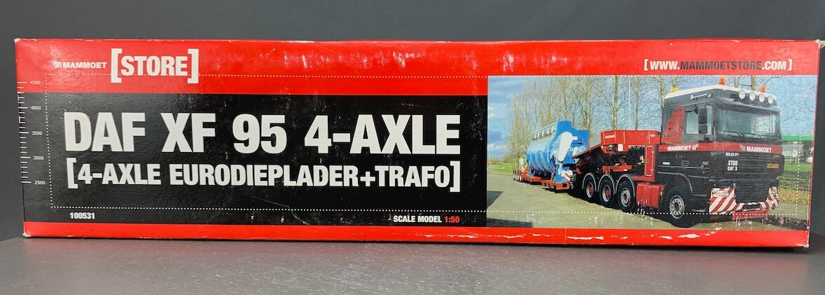 WSI Lmtd Ed 1/50 DAF XF 95SC Mammoet Noteboom Trailer W