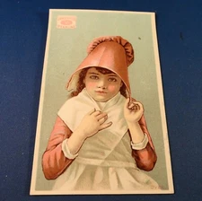 ANTIQUE AD CARD LATE 1800s James Pyle's Pearline Soap      WOW