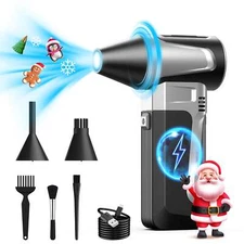 180000RPM Compressed Air Duster Portable Air Duster 3 Gear Adjustable Air Blower