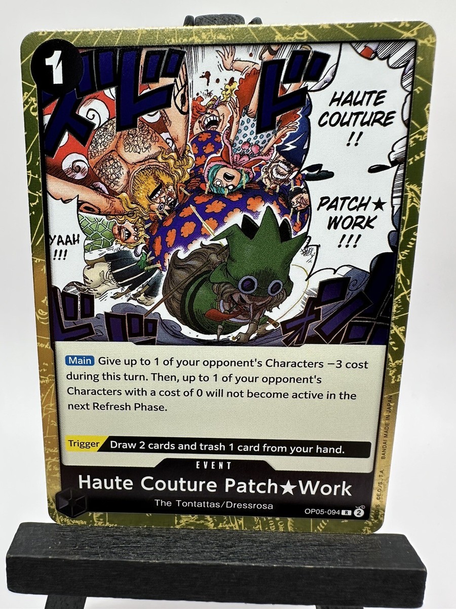 One Piece Card Game Haute Couture Patch Work - English Awakening