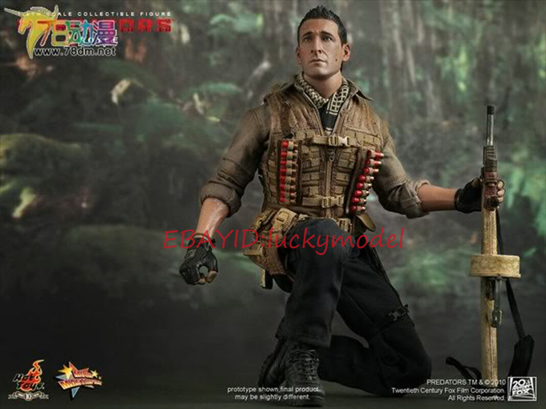 ホットトイズ HOTTOYS 1/6 プレデターズ MMS131 ロイス HotToys 1/6 Predators Royce MMS131 Action Figure Model In Stock