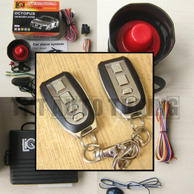 Auto Alarm Diebstahlsicherung Fernbedienung Zentralverriegelung Kit Schocksen...