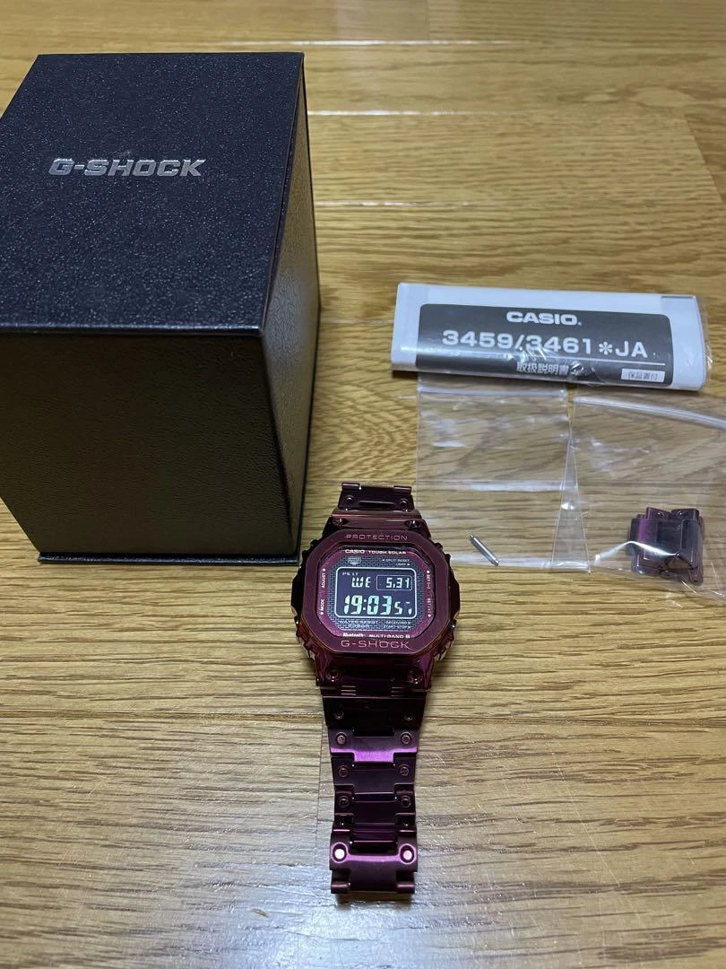 CASIO G-SHOCK FULL METAL GMW-B5000RD-4JF mAY64