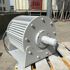 10000W 96V 220V 380V 300RPM Gearless Permanent Magnet Generator Alternator 10KW