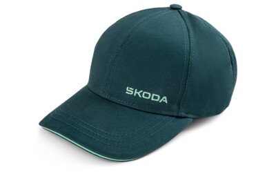 Original Skoda Baseball Cap emerald green 6U0084300D 549