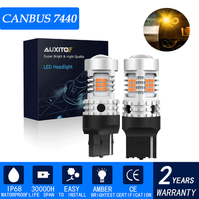 2 st/ücke LED Scheinwerfer Nebelscheinwerfer Lastwiderstand Decoder Anti-Flicker Flash Error Canceler f/ür H7 Auto LED Scheinwerfer Decoder