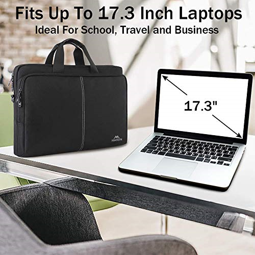 Laptop Case 17 Inch, Laptop Carrying Case Slim Laptop Bag for Men Women