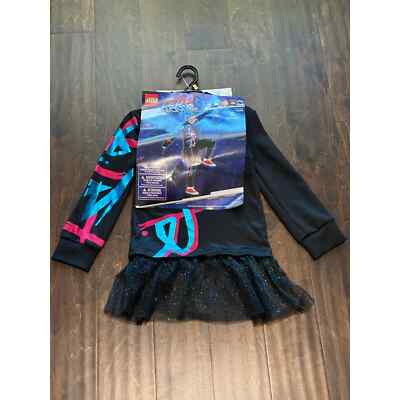 Halloween LEGO MOVIE 2 LUCY JUMPSUIT COSTUME CHILD SIZE SMALL 4-6X