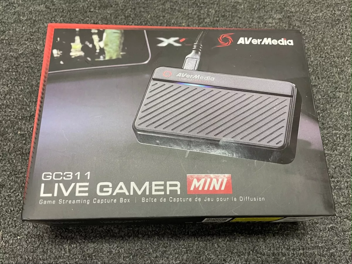 AVerMedia Live Gamer MINI GC311 Streaming Capture Device - Black