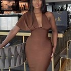Womens House Of CB Inspired Bandage Dress Size M