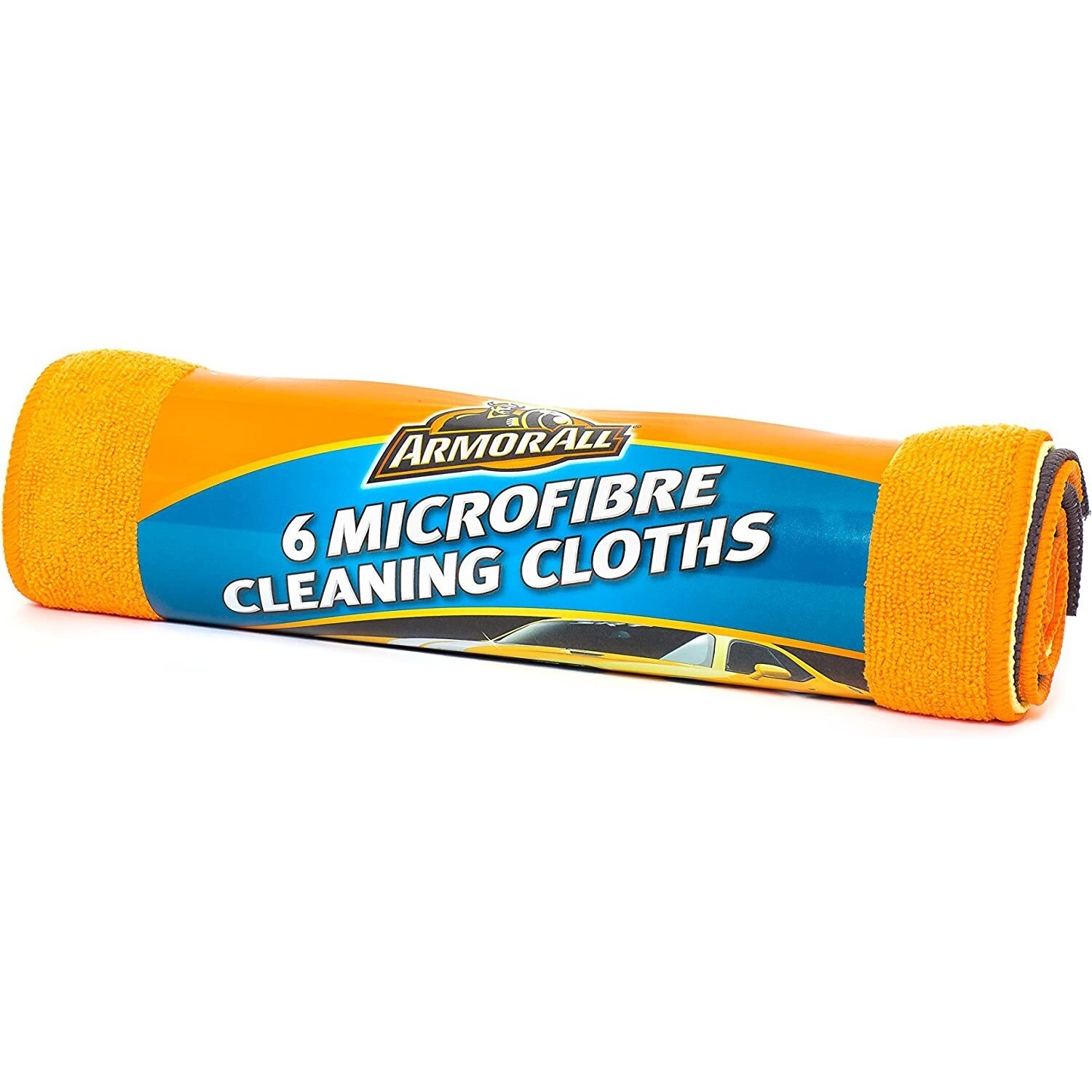 6 x Armorall Microfibre Cloths Car Cleaning Exterior Waxing Polishing