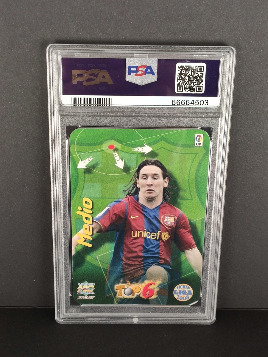 2007 Mundi Cromo Fichas De La Liga Round Corners Lionel