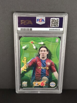 2007 Mundi Cromo Lionel Messi PSA8(メッシ) Goldin