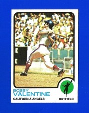 1973 Topps SET BREAK #502 BOBBY VALENTINE EXMINT CALIFORNIA ANGELS (SB3)