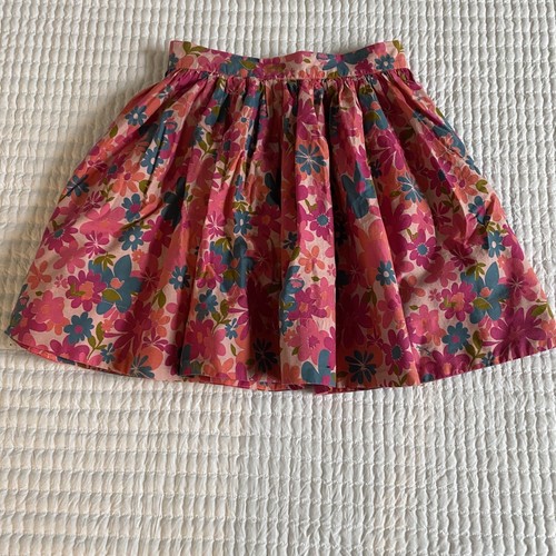 Tracy Feith Size 9 Skirt Fun Pretty Spring Petiskirt Pink and Blue Flowers - Picture 2 of 17