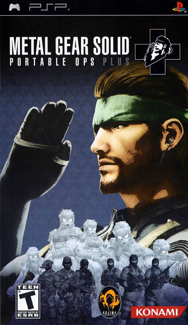 Metal Gear Solid Portable Ops Plus - Playstation Portable PSP Disc