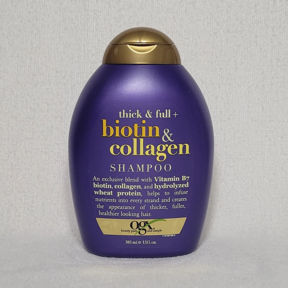 Biotin and sales collagen shampoo ogx