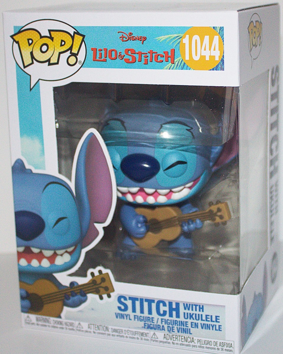 Walt Disney Lilo & Stitch with Ukulele Vinyl POP Figure Toy #1044