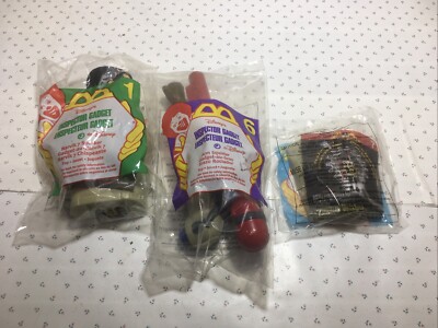 1999 McDonalds Happy Meal Toys Disney Inspector Gadget 3  Piece Parts#60