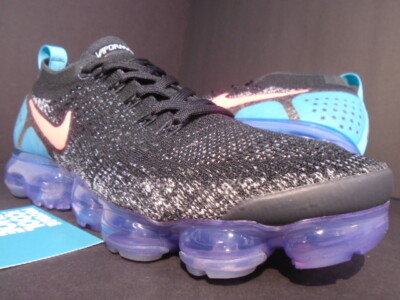 2018 NIKE VAPORMAX FLYKNIT 2 BLACK HOT PINK PURPLE BLUE EVO RACER 942842-003 9