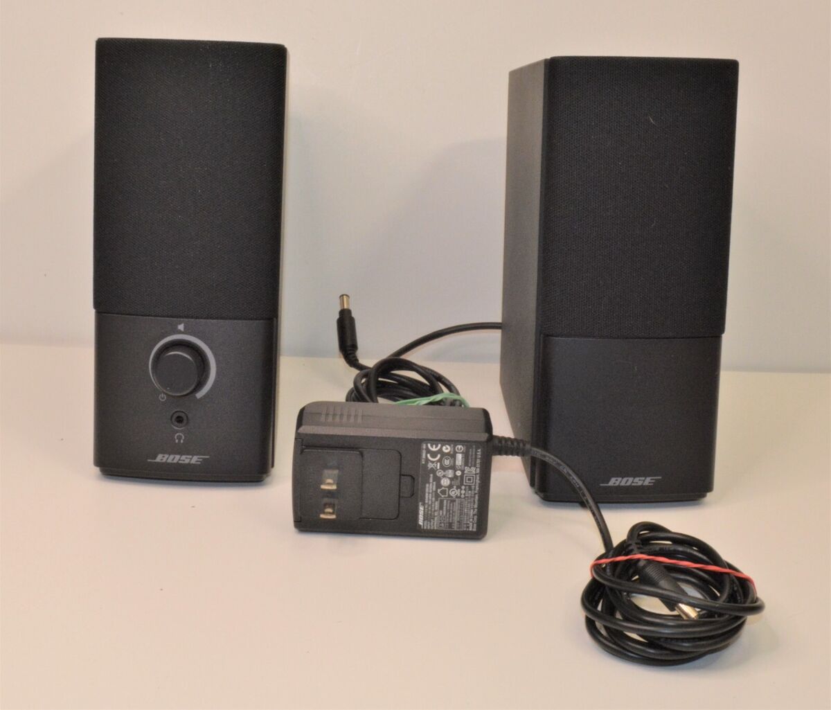 Bose Companion 2 Series III set 2 Multimedia speakers w original power  Tested