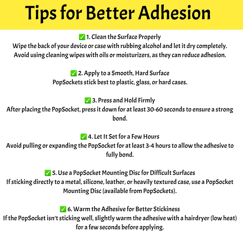 POPSOCKETS Mobile Phones Tablets Pop Up Grip Finger Ring Holder Expanding Stand - Image 3 of 4