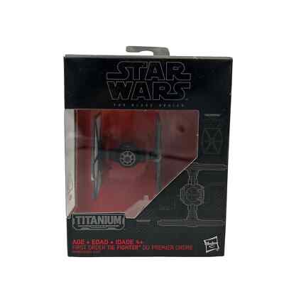 Star Wars The Black Series First Order Tie Fighter Titanium Series #13 Neu in OVP