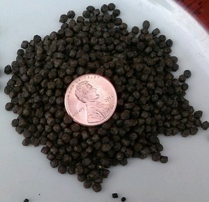 bass fish food pellets