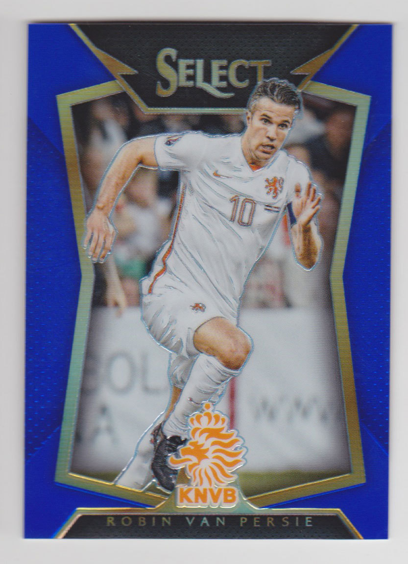 ROBIN VAN PERSIE 2015-16 Select Blue Refractor Parallel #D 95/299
