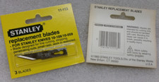 STANLEY TOOL REPLACEMENT BLADES 10-109/10-059...