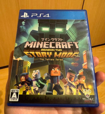 PS4 Minecraft: Story Mode - Season 2  From Japan (Used)(Good condition)