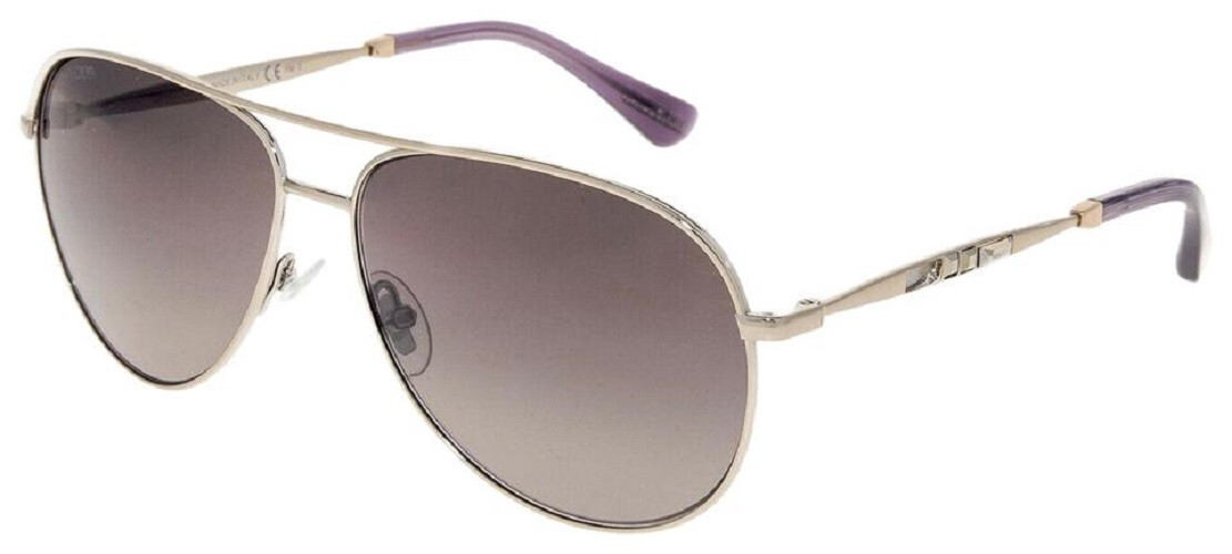 Jimmy Choo Jewly/s 14J/XQ Gold Aviator Violet Gradient  display picture 1