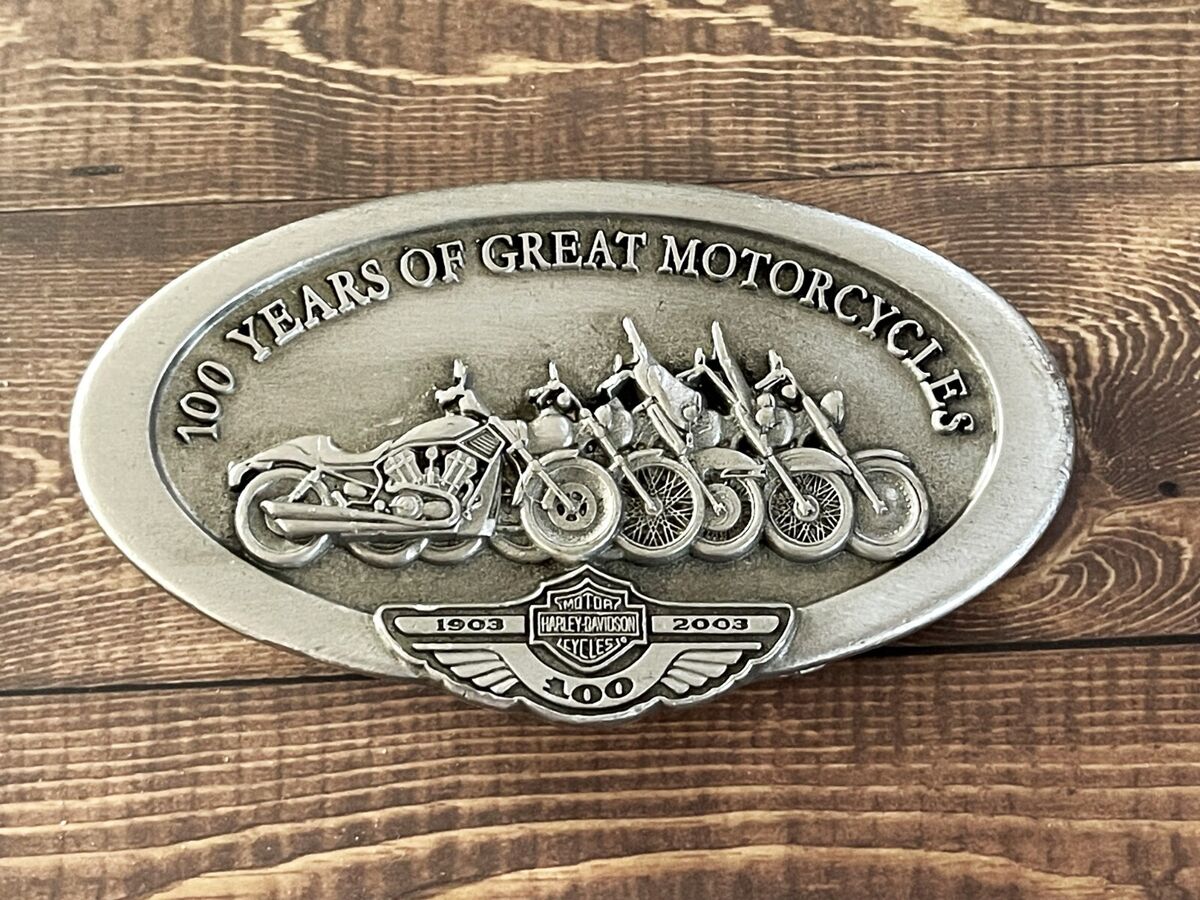 Vintage Harley Davidson 100 Years Of Great Motorcycles Belt Vintage Harley Davidson 100 Years Of Great Motorcycles Belt