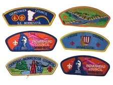 Lot of Minnesota Councils 1/2 Dozen BSA CSPs Mint CSP (BHP1900)