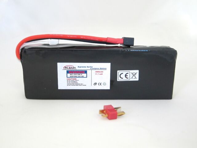 RC Smart 3.900mAh 11.1 Volt RC Car Battery