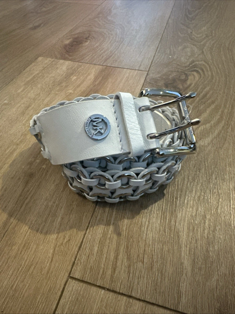 Michael kors size medium/large silver belt NWT Michael Kors Silver Belts for Women for sale | eBay main image 4