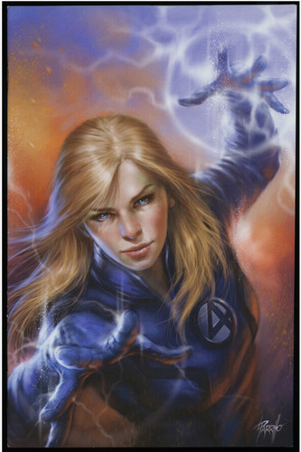 FANTASTIC FOUR #1 VIRGIN LUCIO PARRILLO COMIC XPOSURE | SUE STORM 1