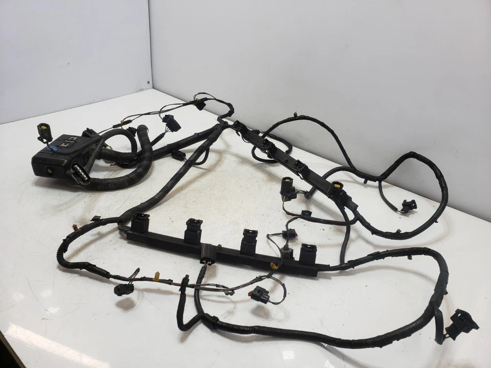 ✅ 97-99 OEM Jaguar XK8 4.0L V8 Fuel Injector Engine Wire Wiring Harness - Bild 3 von 4