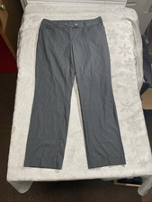 Tommy Hilfiger Womens Pants Size 8 Blue Stretch Mid Rise Slim Ankle Trouser