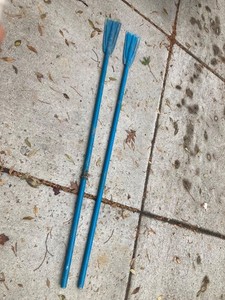Pair 72” WW2 Mirro Manitowoc aluminum life boat oars take down MirroCraft