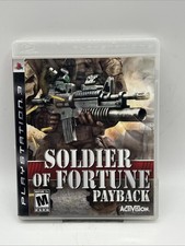 Soldier of Fortune Payback Sony PlayStation 3 CIB