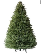 6Ft Artificial Christmas Tree Premium Pine Xmas Tree with 1000 Branch Tip, 1 Min