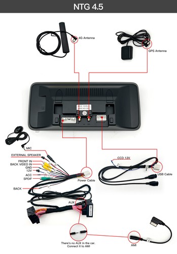 12.3" GPS Navi CarPlay Android Auto Touchscreen Display for CLA C117 2013-2015 - Picture 3 of 12