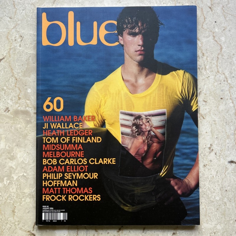 NOT ONLY  BLUE  LARGE COFFEE TABLE SOFTCOVER BOOK NO. 60 * AUSTRALIA*STUNNING