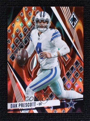 2023 Panini Phoenix Orange Seismic SP Variation 69/99 Dak Prescott #22 v9t
