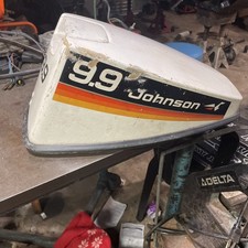 70’s Johnson Seahorse 9.9 hp Outboard  Cowling